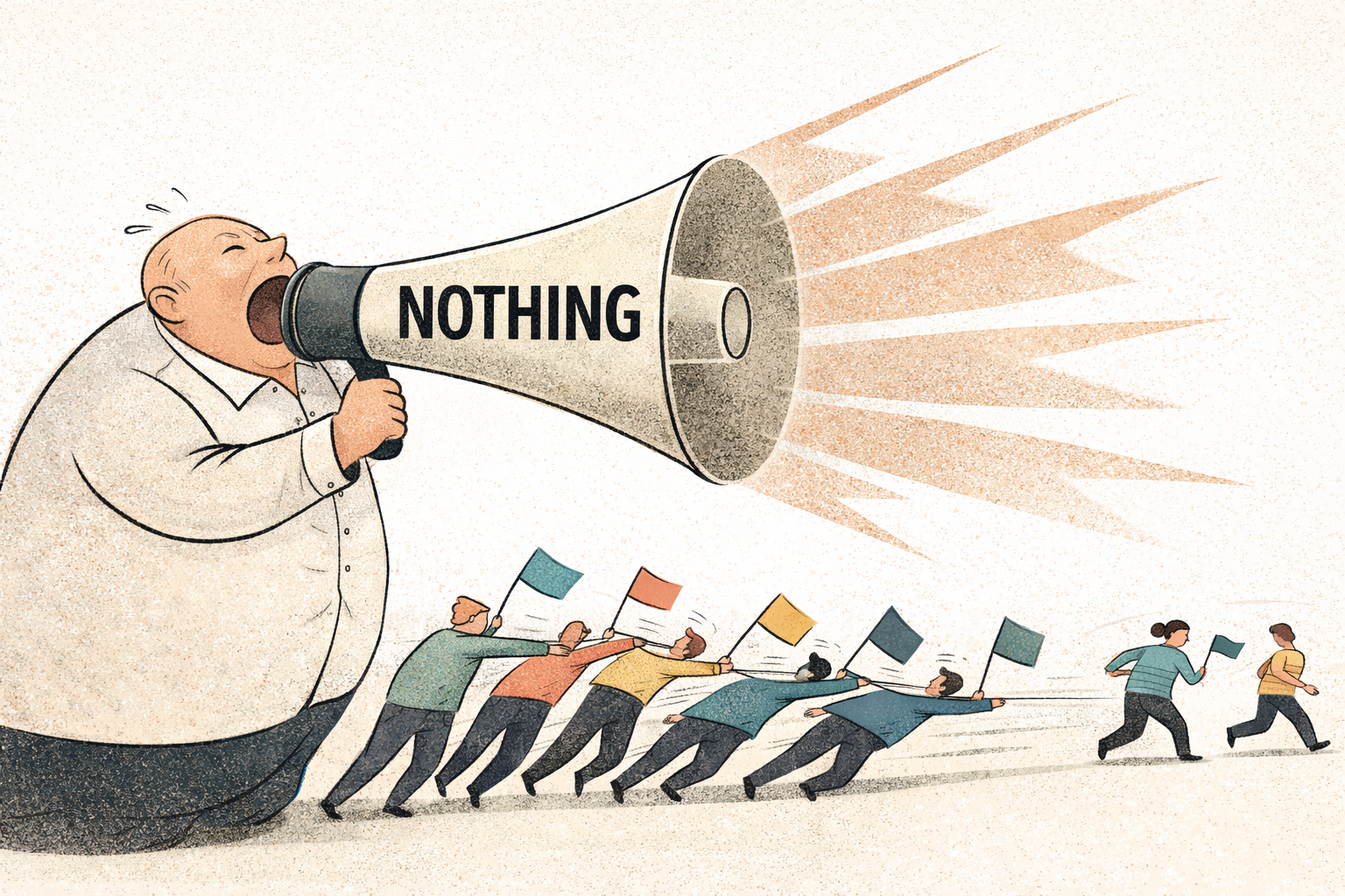 Keywords shout nothing — specialists with something to say get drowned out