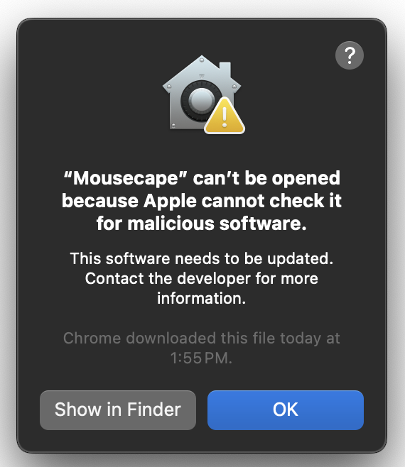 malicious-mousecape