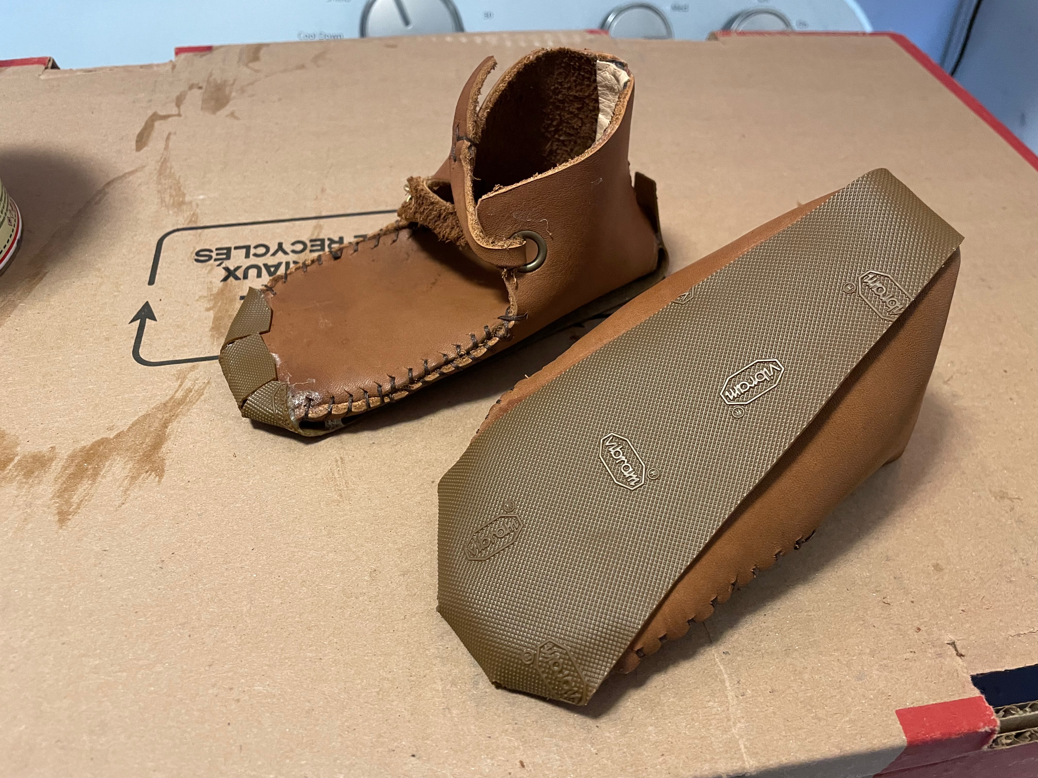 Leather Moccasins for Kids
