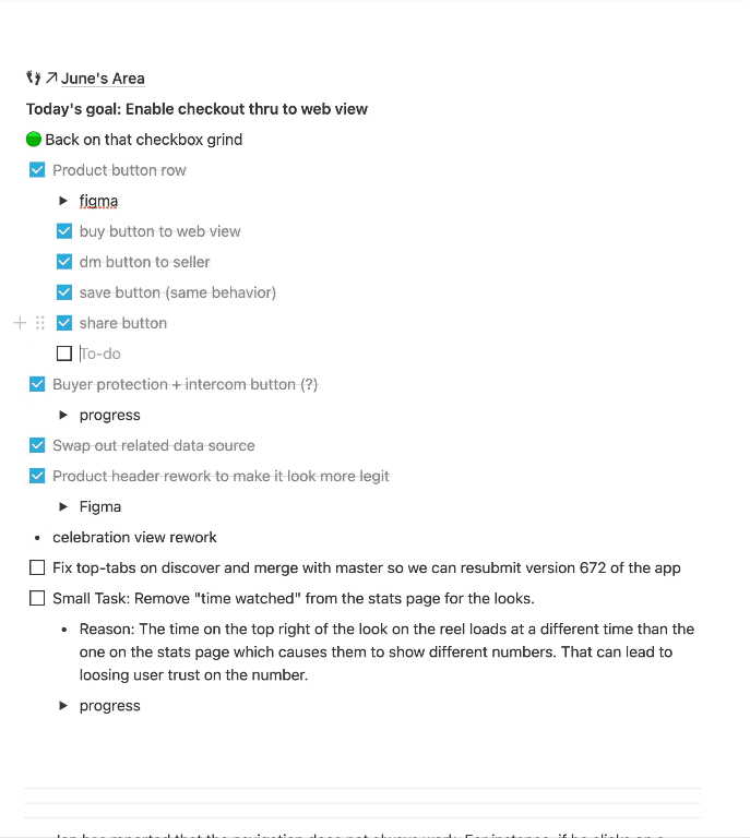 Scrum board impediments