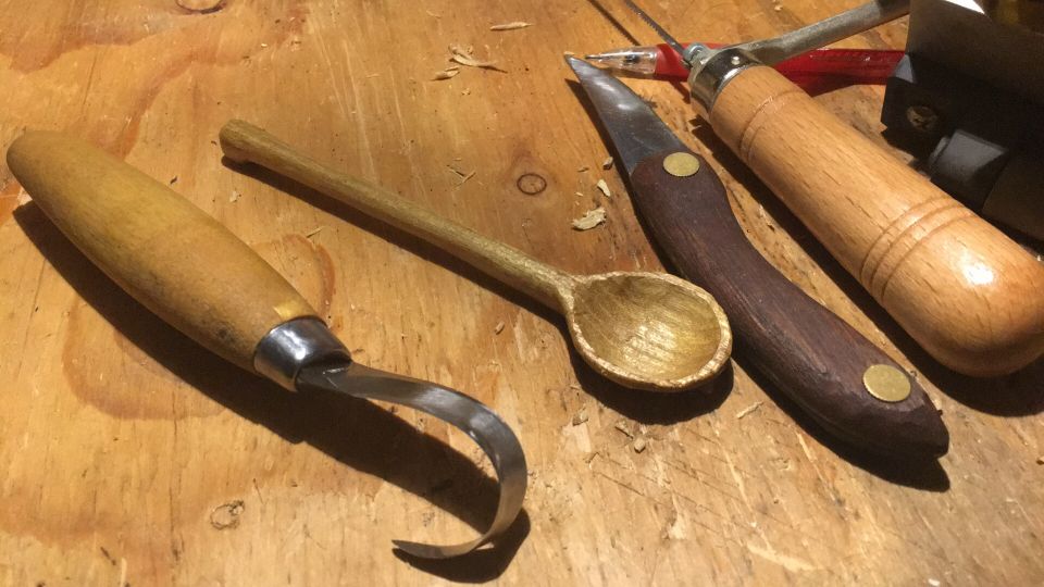 Spoon carving